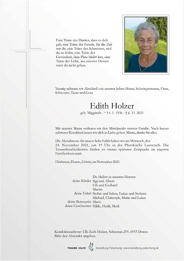 Edith Holer